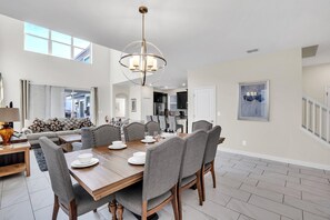 Dining - Last Minute Disney Getaway! Private Pool, Hot Tub & Game Room. Book Now! #36648 (Orlando)