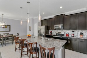Fridge, microwave, oven, stovetop - Last Minute Disney Getaway! Private Pool & Themed Bedrooms. Book Now! #37798 (Orlando)