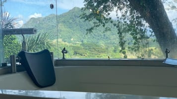 Camera Romantica, idromassaggio, vista montagna | Wi-Fi gratuito