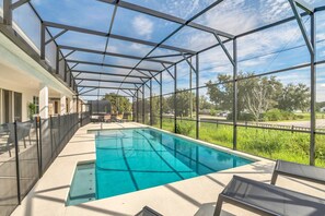 Piscine chauffée
