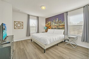 7 soverom, strykejern/-brett, wi-fi og sengetøy