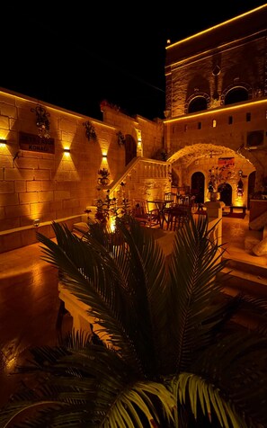 Front of property – evening/night