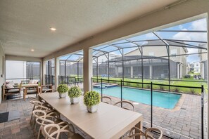 Dining - Last Minute Disney! Private Pool, Hot Tub, Game Room & Themed Bedrooms. Book Now! #55443 (Orlando)
