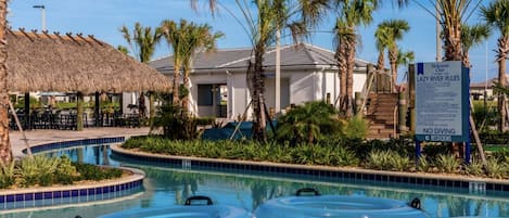 Una piscina riscaldata