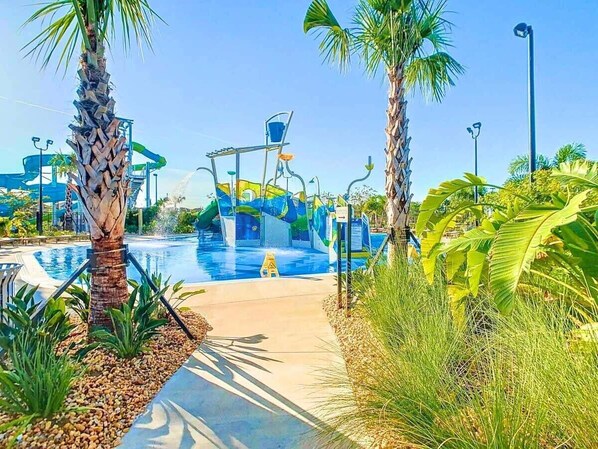 Et oppvarmet basseng