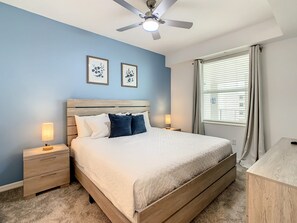 2 habitaciones, tabla de planchar con plancha, wifi y ropa de cama
