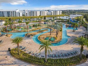 Et oppvarmet basseng