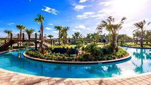 Et oppvarmet basseng