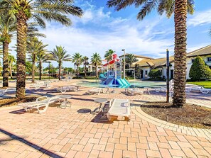 Et oppvarmet basseng