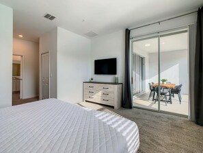 3 dormitorios, escritorio, tabla de planchar con plancha y wifi