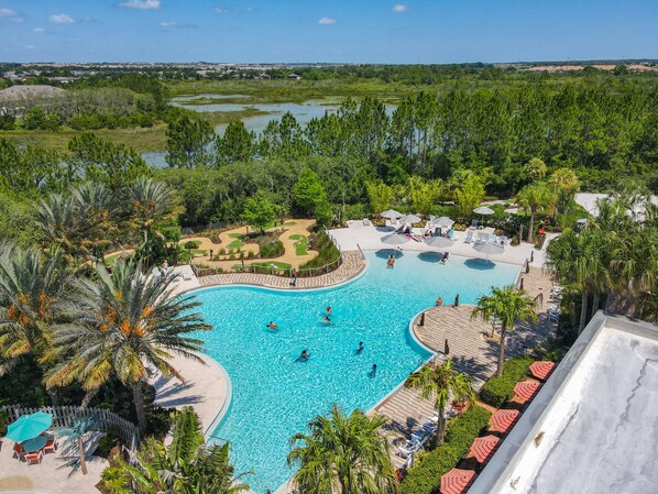 A heated pool - Last Minute Disney Getaway! Townhouse with Private Pool. Book Now! #98297 (Orlando)
