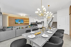 Dining - Last Minute Disney! Private Pool, Hot Tub, Game Room & Themed Bedrooms. Book Now! #92407 (Orlando)