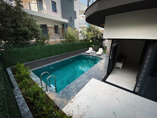 Pool - Taş tatil evleri (Aydin)