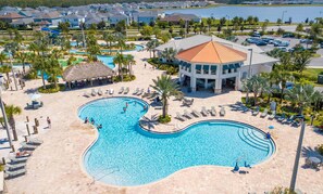 A heated pool - Last Minute Disney Getaway! Themed Bedrooms & Private Balcony. Book Now! #105295 (Orlando)