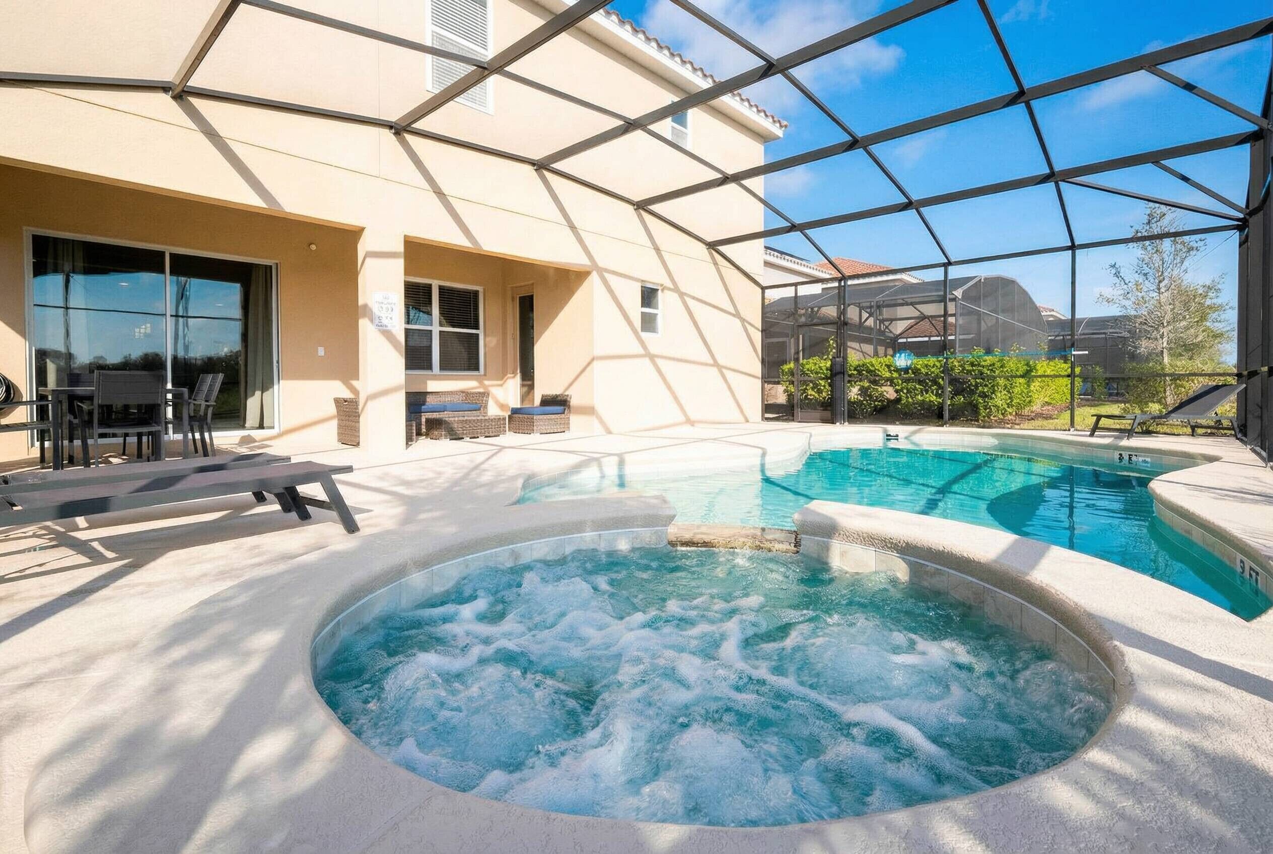 Piscine chauffée
