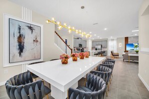 Dining - Last Minute Disney! Private Pool, Hot Tub, Game Room & Themed Bedrooms. Book Now! #60427 (Orlando)