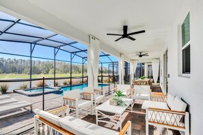 A heated pool - Last Minute Disney! Private Pool, Hot Tub, Game Room & Themed Bedrooms. Book Now! #78229 (Orlando)