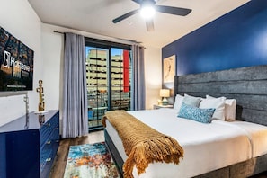 2 bedrooms, iron/ironing board, bed sheets - Iconic NOLA 2BR Experience Condo with 2 Balconies (New Orleans)