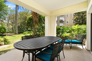 Outdoor dining - Last Minute Disney Getaway! Luxury Condo with Private Balcony. Book Now! #87723 (Orlando)