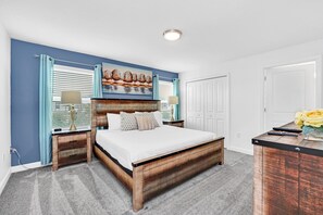 4 dormitorios, tabla de planchar con plancha, wifi y ropa de cama