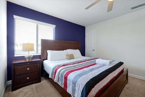 5 bedrooms, iron/ironing board, free WiFi, bed sheets