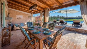 Outdoor dining - Villa Carbunera (Istria - Marcana) (Marcana)