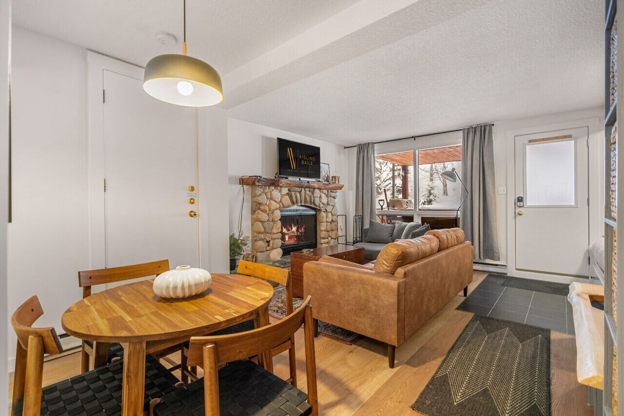 TV connectée, cheminée