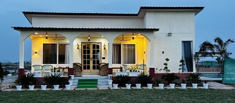 M H Farm A premium Farmhouse 3BHK villa with Pool river view