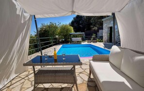 Pool - 2 Bedroom Villa, Private Pool, Sea Views Paxos (Gaios)