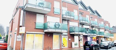 Fassade der Unterkunft