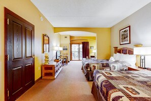 Strykjärn/strykbräda, internet, sängkläder och rullstolsanpassning