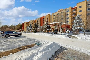 Property grounds - Ideally located condo with fireplace, jetted tub, on-site golf, & central AC (Wisconsin Dells)