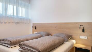 2 Schlafzimmer, kostenloses WLAN, BettwÀsche