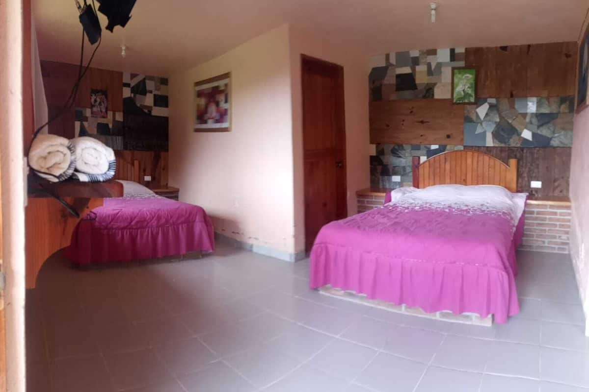 Free WiFi, individually furnished, bed sheets