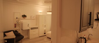studio with 2 beds & office space IKEA Design