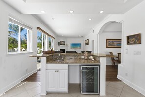 Fridge, microwave, oven, stovetop - Spacious 5-Bedroom 3.5-Baths St. Pete Beach House with Pool 4mins from Beach! (St. Petersburg)