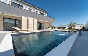 Piscine chauffée