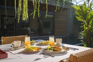 Área para banquetes al aire libre