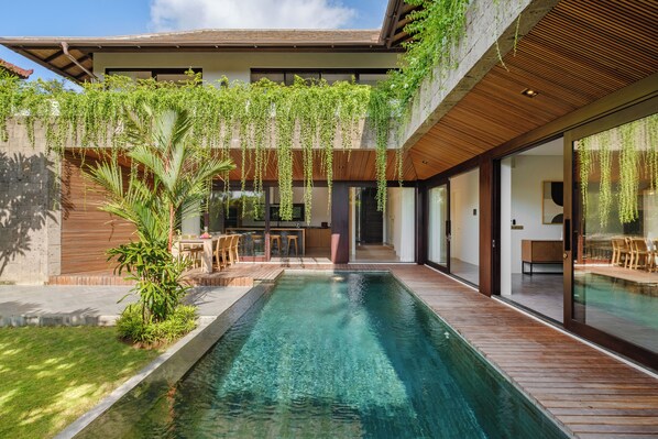 Alberca al aire libre 