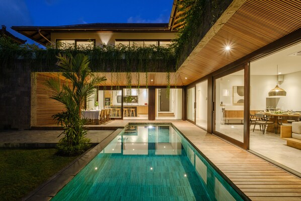 Alberca al aire libre