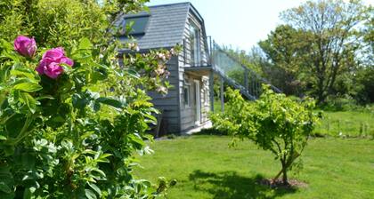The Orchard, shared hot tub and sauna