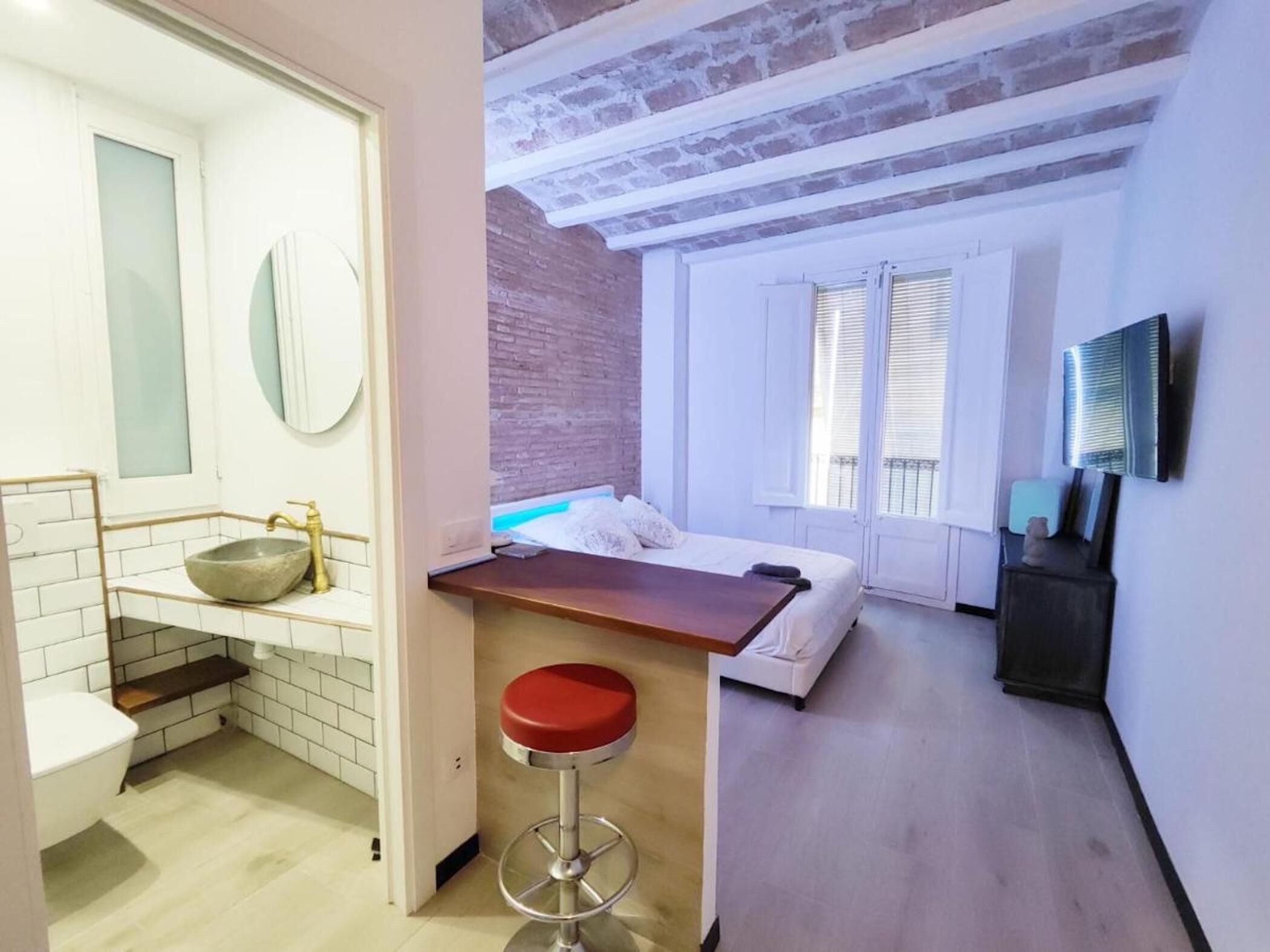 1 sovrum, strykjärn/strykbräda, wi-fi och sängkläder