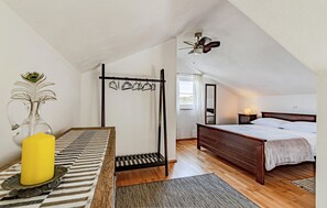 1 bedroom, iron/ironing board, travel cot, free WiFi