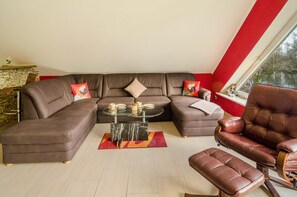 TV, DVD player, stereo