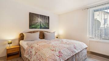 1 habitación, cuna de viaje, wifi gratis y ropa de cama