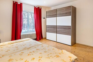 1 غرفة نوم وواي فاي مجانًا وملاءات أسرّة