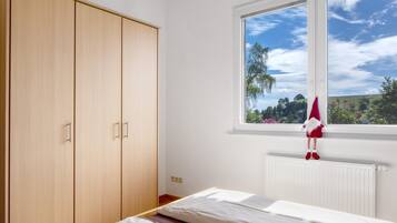 2 chambres, fer et planche Ă repasser, Wi-Fi gratuit, draps fournis