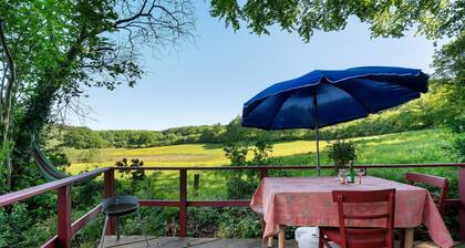 Ferienwohnung 'Ferien Tinyhaus Im Tal' mit Privatterrasse und WLAN