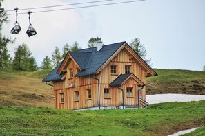 Exterior - Holiday Home 'Kleine Winklerhütte' with Mountain View and Private Garden (Tauplitz)