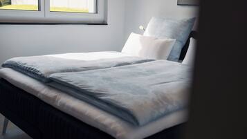 2 Schlafzimmer, Bügeleisen/Bügelbrett, kostenloses WLAN, Bettwäsche